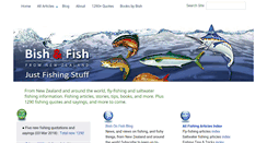 Desktop Screenshot of bishfish.co.nz